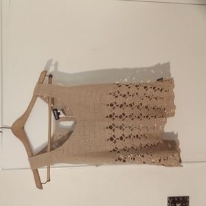 Bohemian crochet cute top